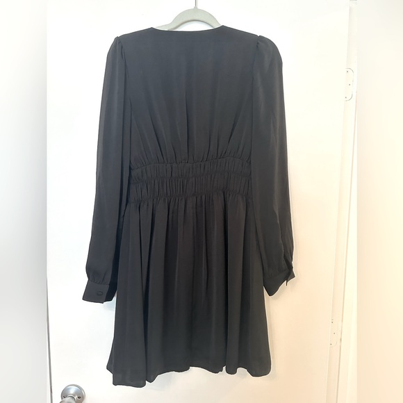 Express Women's Dress Long Sleeve Black Party Cocktail Medium - Picture 2 of 5